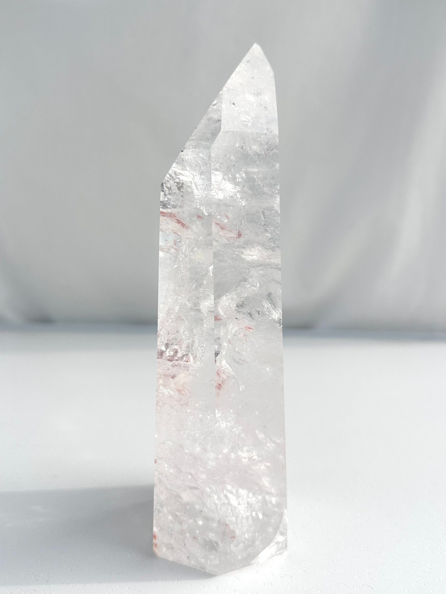 Clear Quartz Tower with Inclusions (AAA Quality)